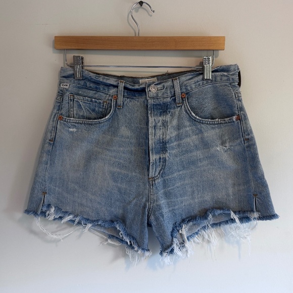 Citizens of Humanity High Waisted Shorts - Picture 1 of 3